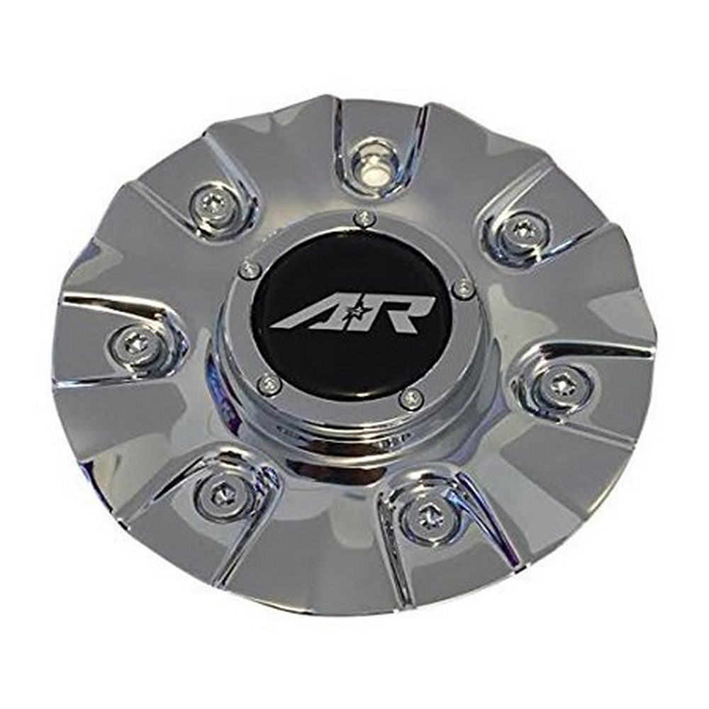 American Racing — AR CAP AR663 CHROME FULL COVER AR LOGO