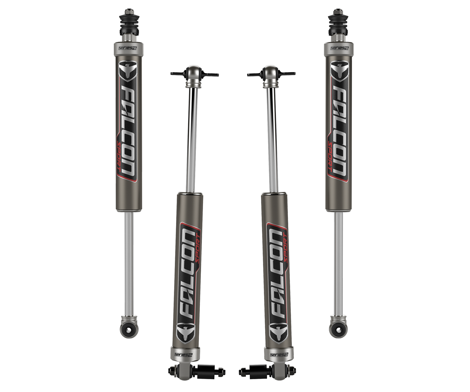 JK2 FALCON 2.1 SHOCK KIT (4-6” LIFT)