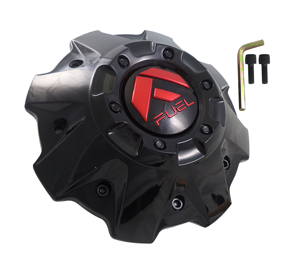 Fuel 1PC — FUEL COVERED CAP (SHORT)-GL-BLK RED TINT