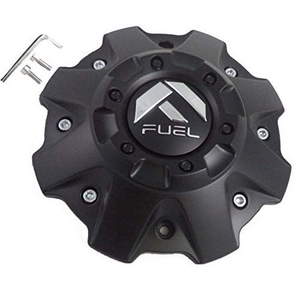 Fuel 1PC — FUEL 5/6 LUG MT-BLK CAP (FLAT BOTTOM)