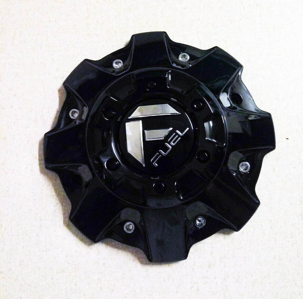 Fuel 1PC — FUEL DUALLY 10X225 REAR CAP-GLOSS BLK