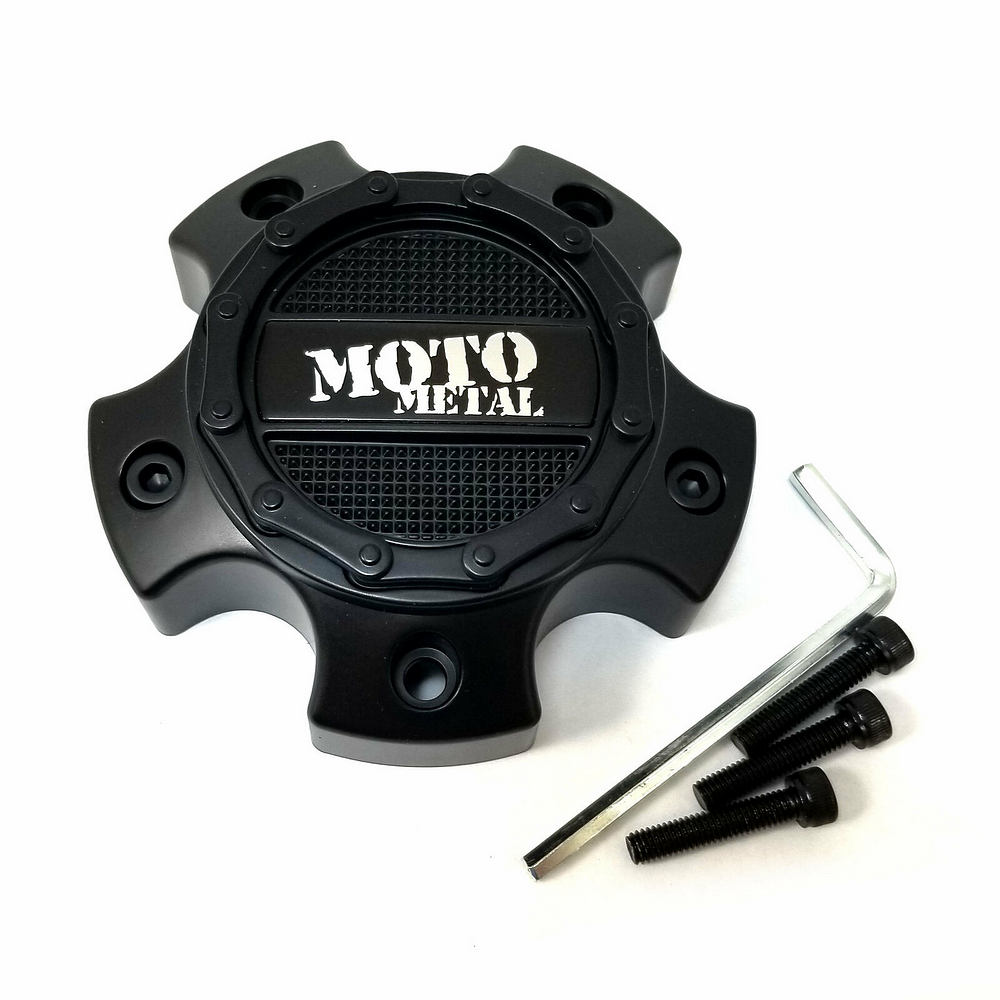 Moto Metal — MO971/MO972 SATIN BLACK 5X4.5/5