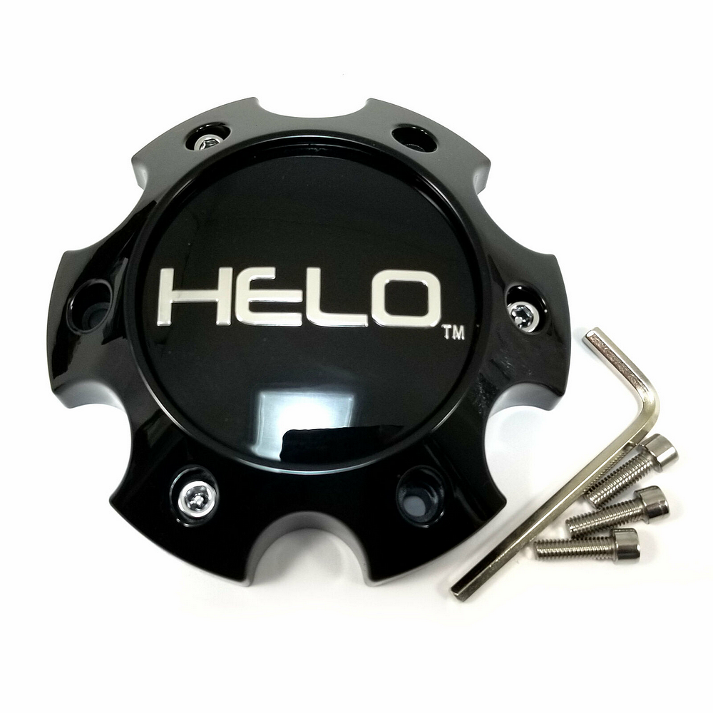 Helo — HELO CAP 6X135 GLOSS BLACK