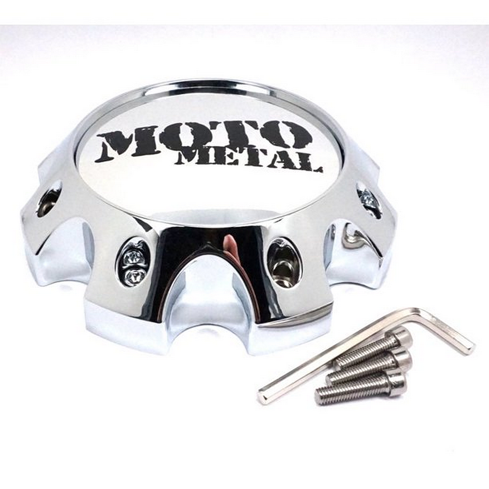 Moto Metal — MOTO MO975 CAP CHROME 8 LUG