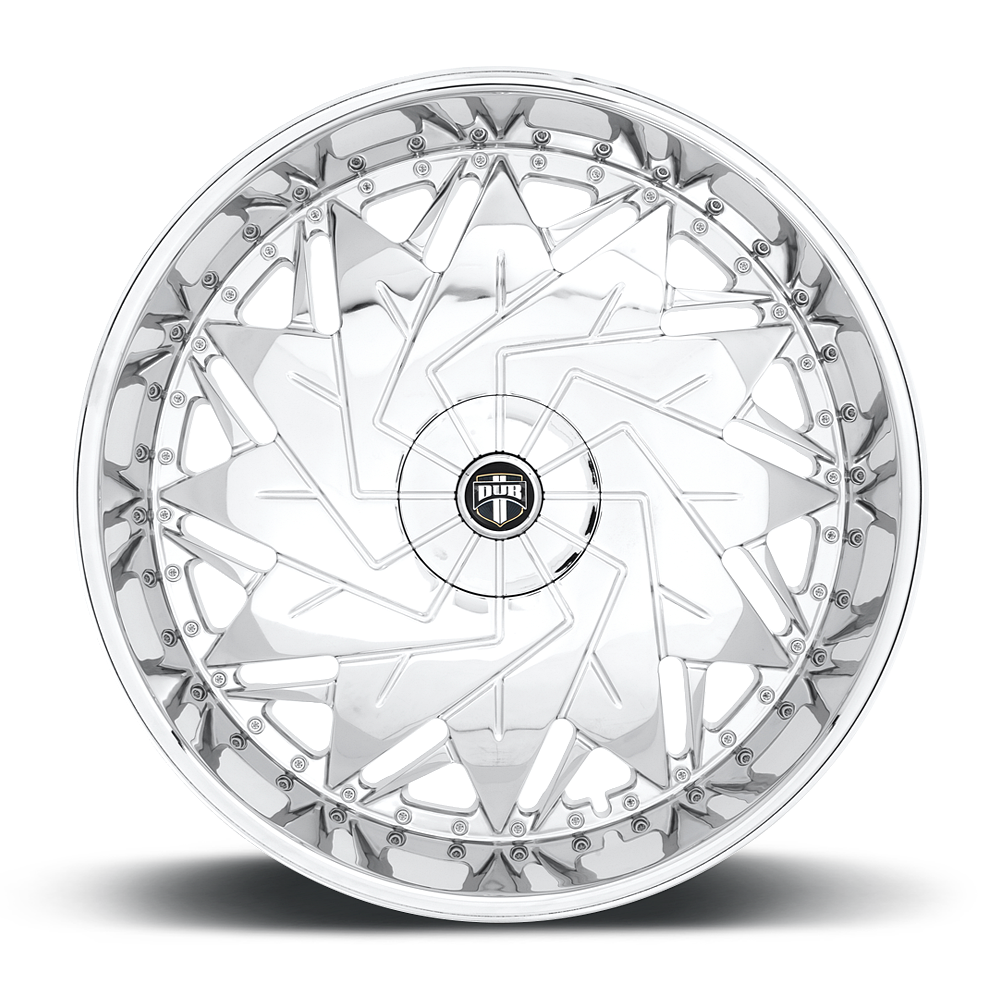 DUB 1PC — DUB DAZR CAP-CHROME