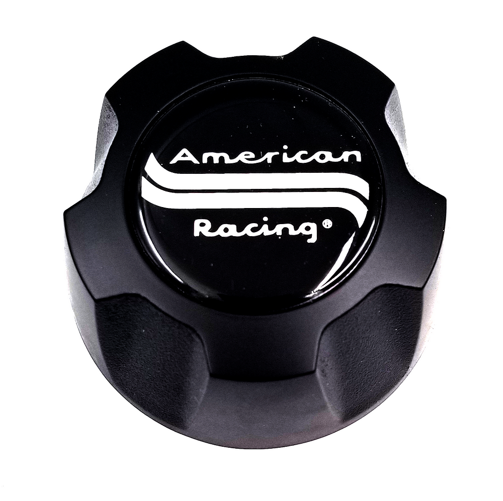 American Racing — AR62 CAP SNAP IN - SATIN BLACK