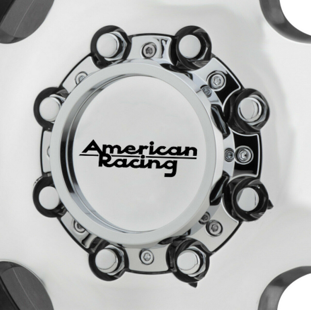 American Racing — AR DUALLY FRONT CAP 8X6.5/170 - CHROME