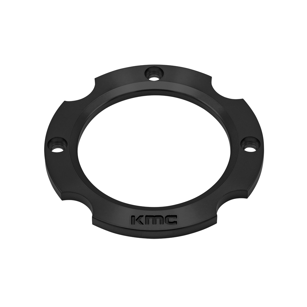 KMC Powersports — KS CAP RING 4X137 - ANODIZED SATIN BLACK