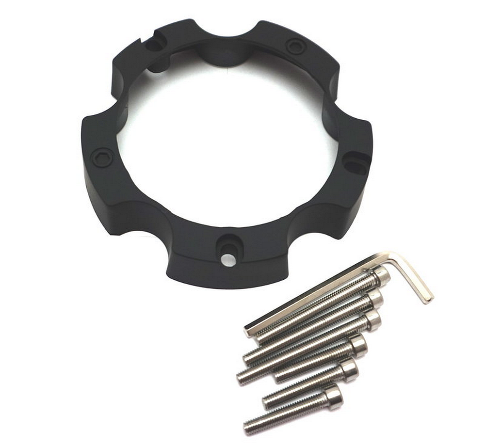 Misc Accessories — CAP SPACER 5X5.5/150 LUG - MATTE BLACK