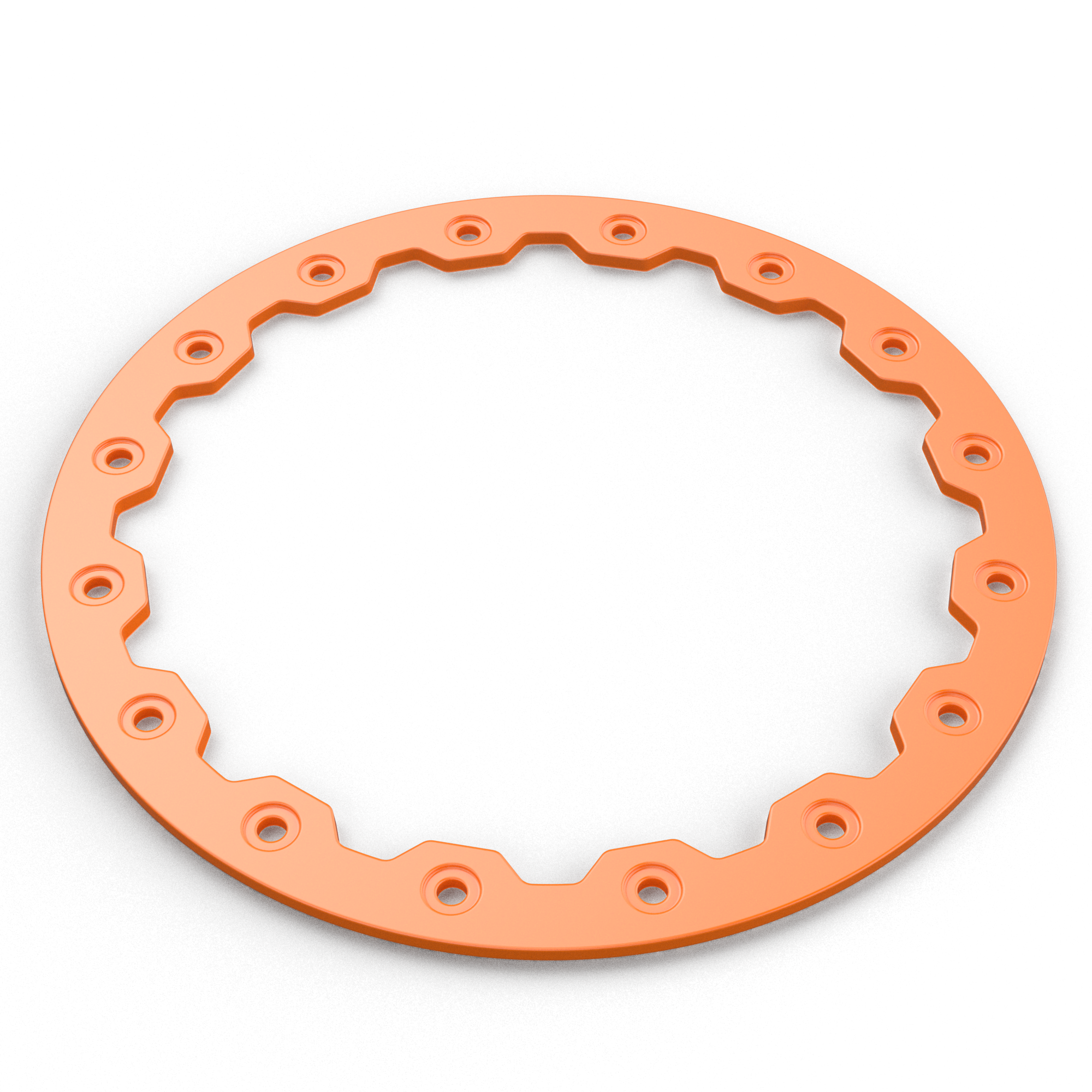MSA Offroad Wheels — M21 LOK REPLACEMENT 15'' RING - ORANGE