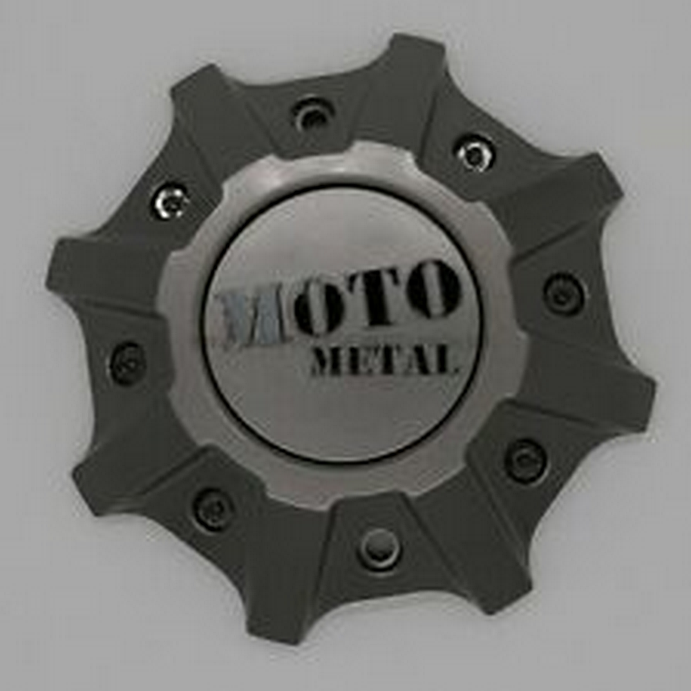 Moto Metal — MO984 CAP ALL PCD NEGATIVE ET - M-GRAY