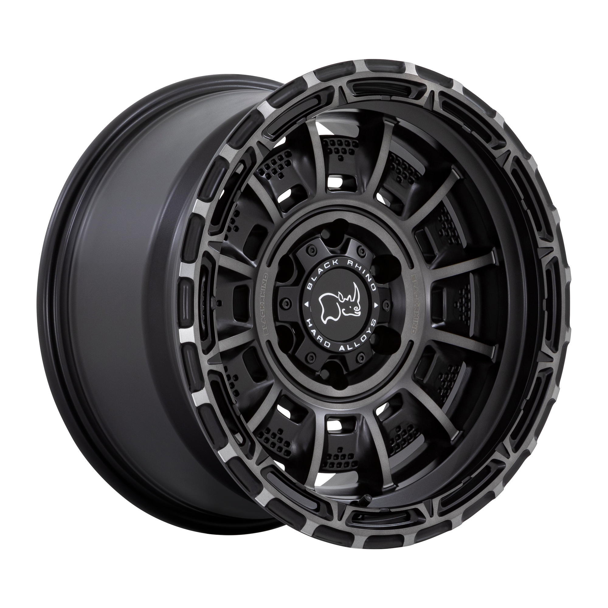 Black Rhino Hard Alloys — LEGION 20X10 8X170 125 M-BLK GY-TN -18