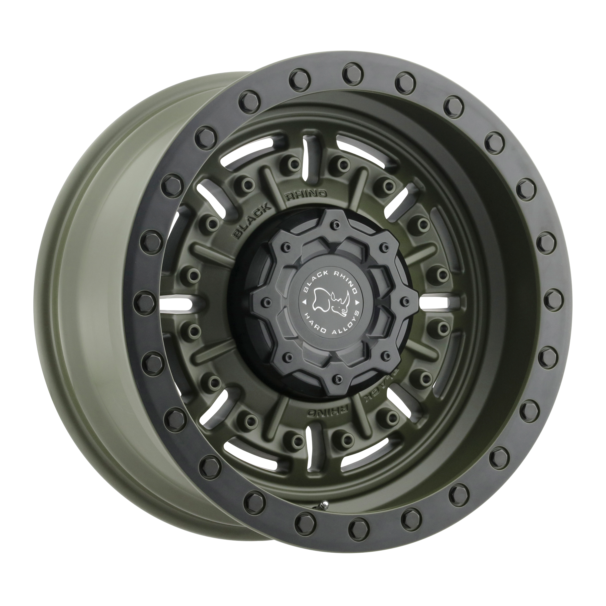 Black Rhino Hard Alloys — BR ABRAMS 17X8.5 6X139 +0 112 OD GRN
