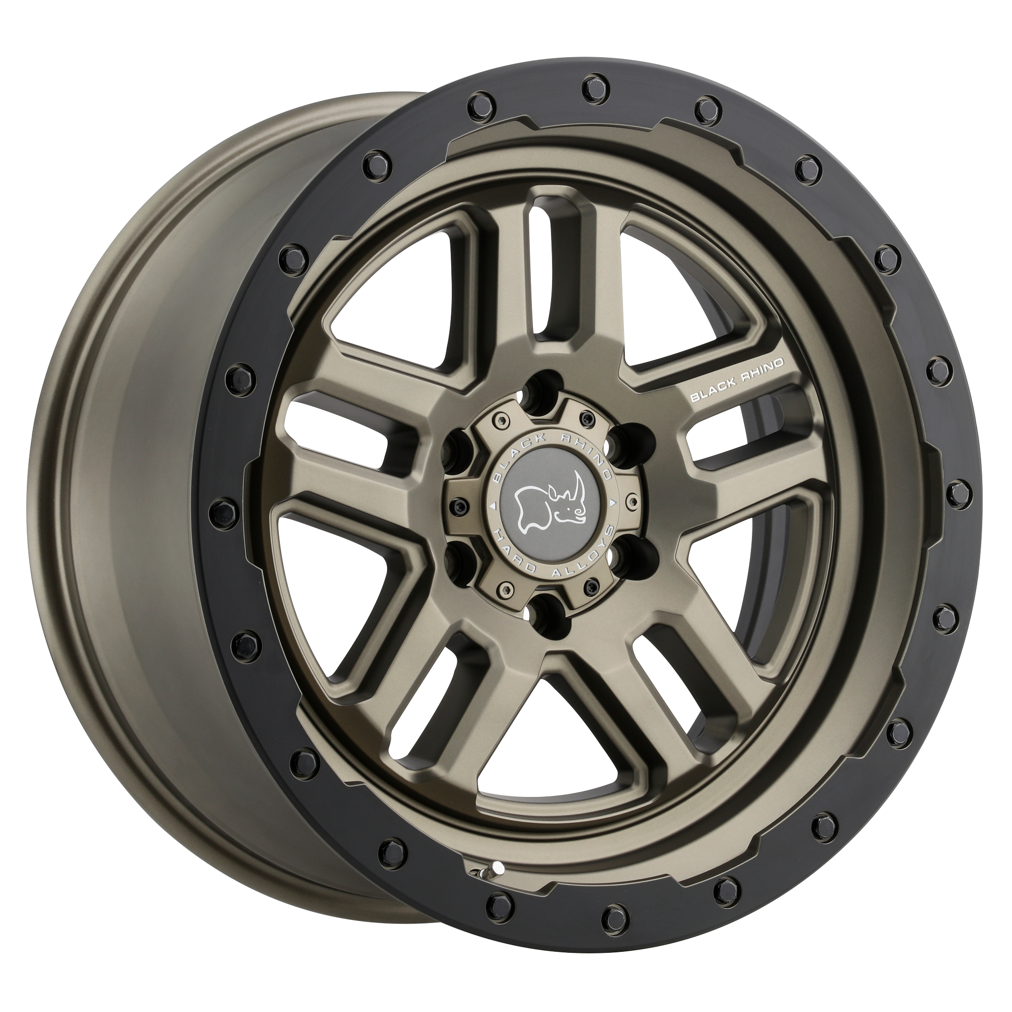 Black Rhino Hard Alloys — BR BARSTW 20X9.5 6X139 +12 112 M-BZ M-BK
