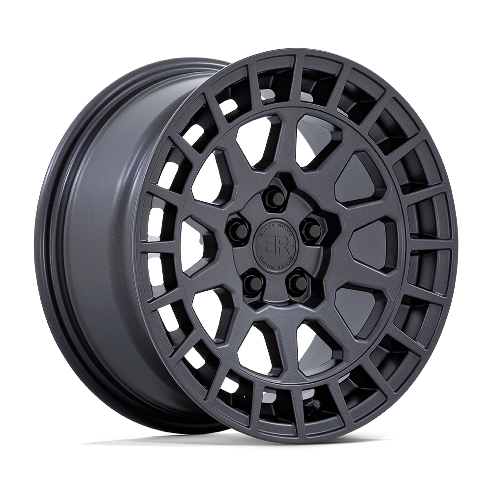 Black Rhino Hard Alloys — BR BOXER 17X8 5X114 +40 76 F-BLK