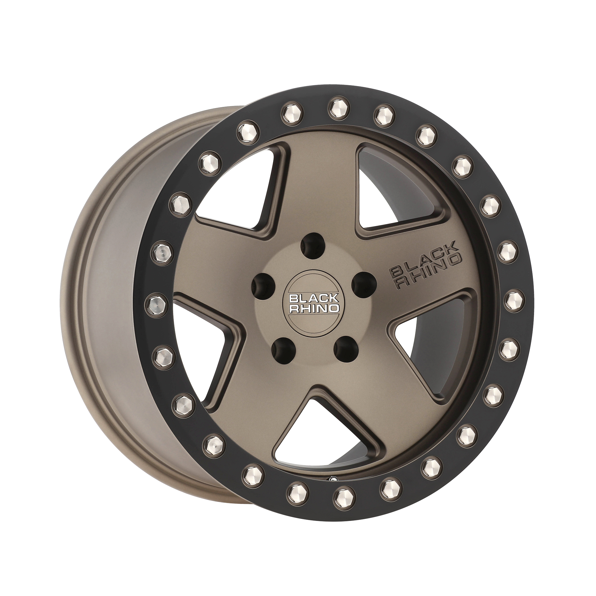Black Rhino Hard Alloys — BR CRAWLR 18X9.5 5X139 +0 78 M-BRNZ BLK