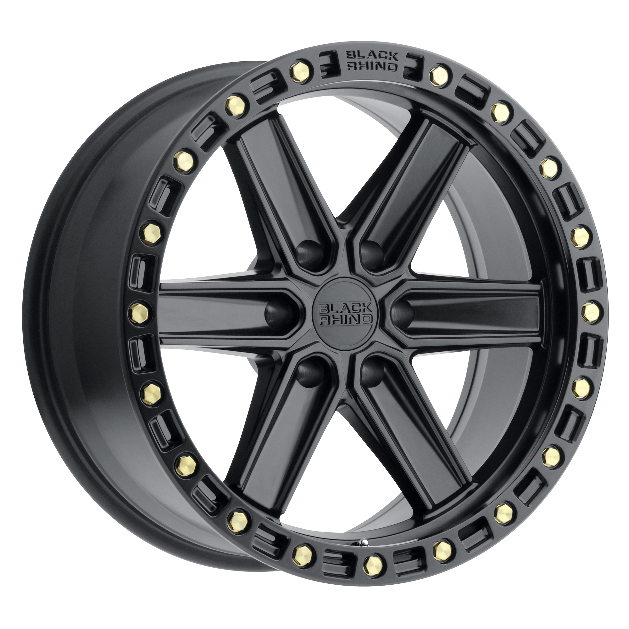 Black Rhino Hard Alloys — BR HENDSN 20X9.5 6X139 -18 112 M-BK BRAS