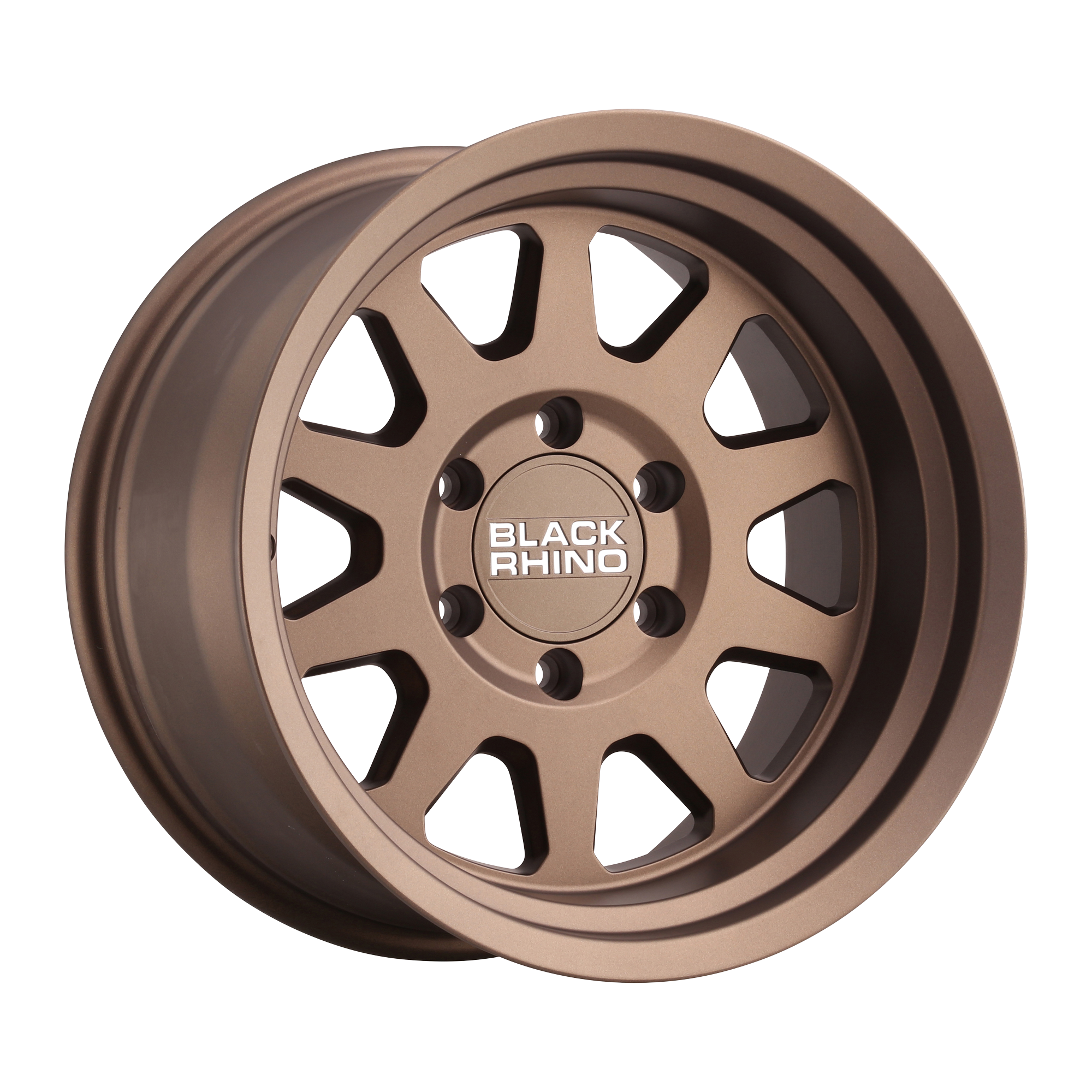 Black Rhino Hard Alloys — STADIUM 17X9.5 6X5.5 112 -18 M-BRNZ