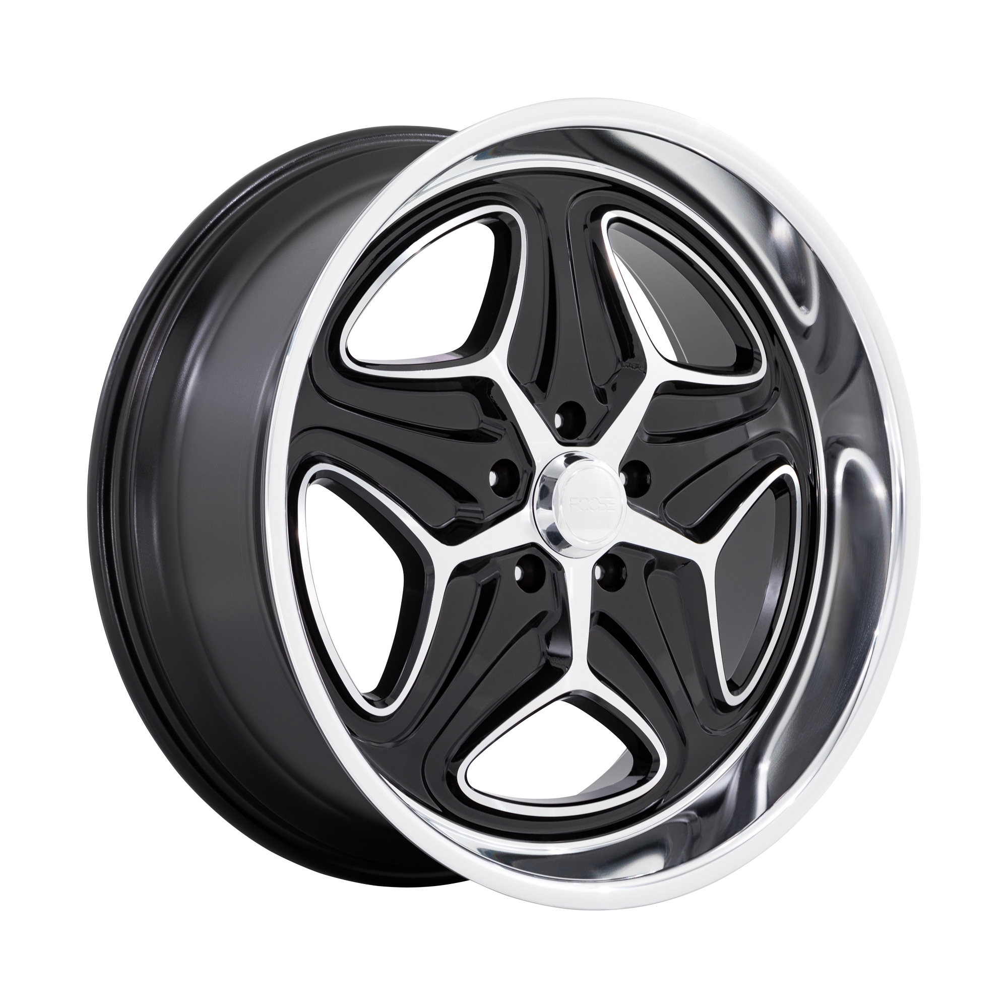 Foose 1PC — MERLOT 22X10.5 5X5.0 78 BL +6