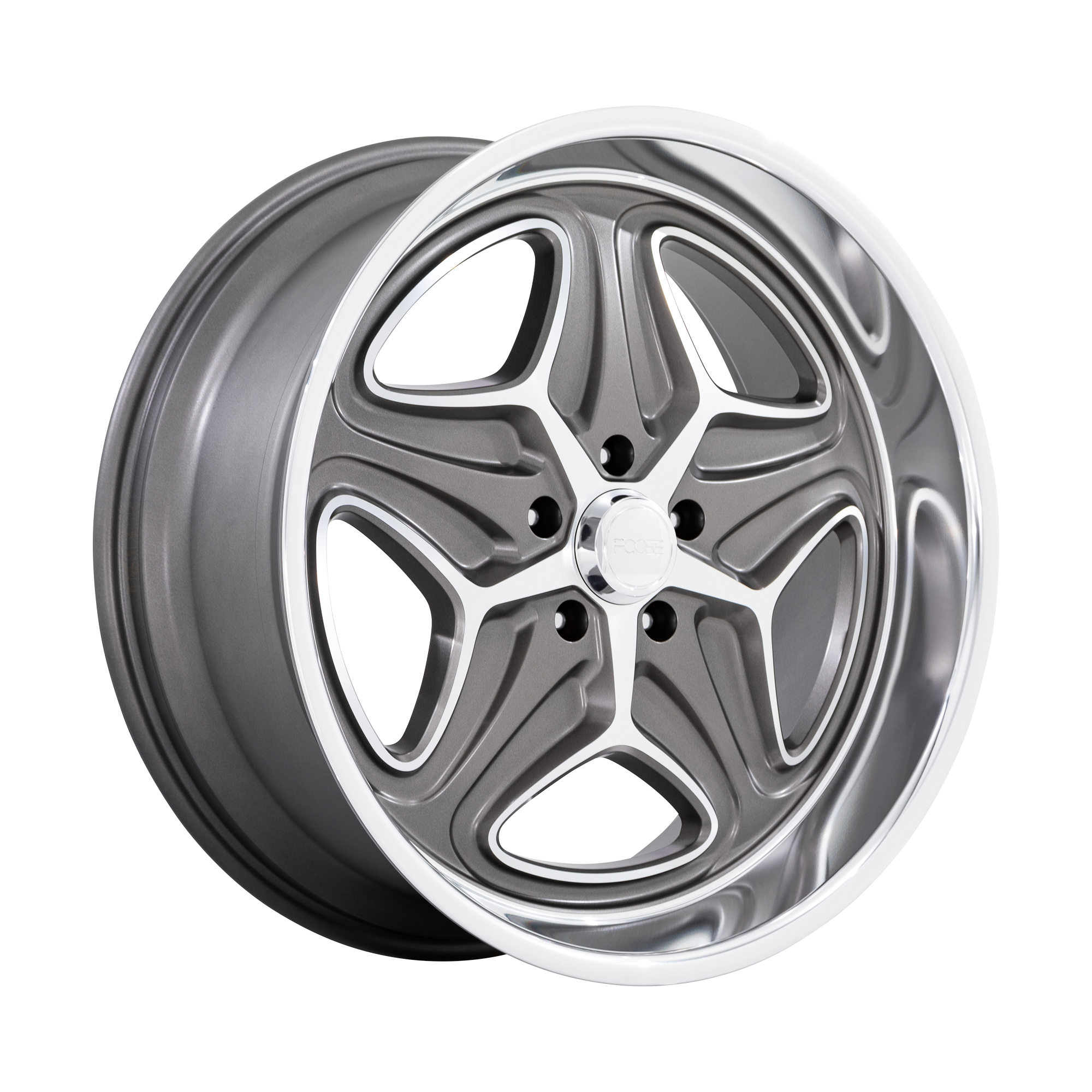 Foose 1PC — MERLOT 22X10.5 5X4.75 72 GD +6