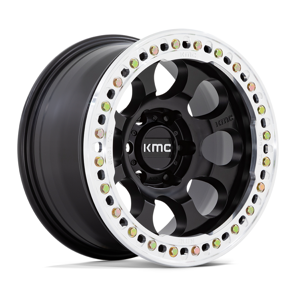 KMC — RIOT BL 17X9 5X5.0 SBLK-MCH-RG -12