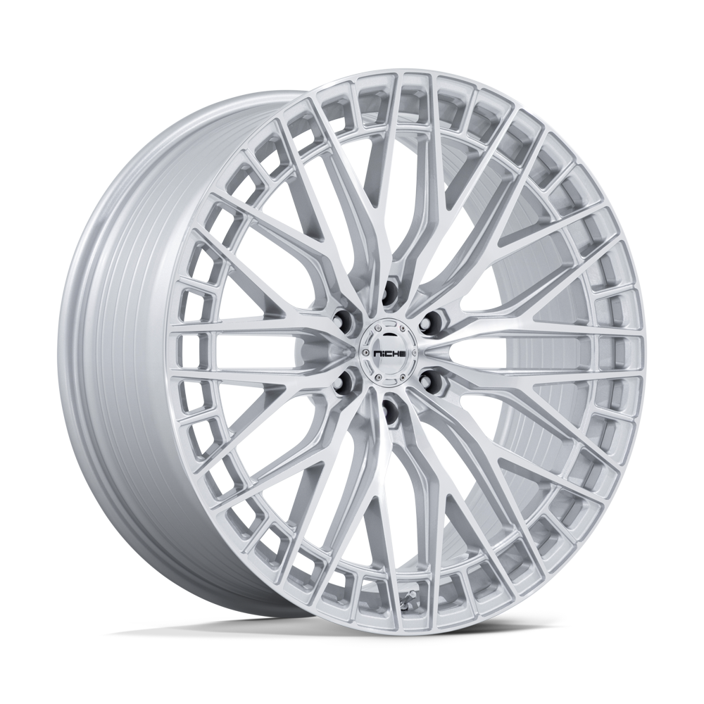 GLOSS SILVER W/ MACHINED FACE
