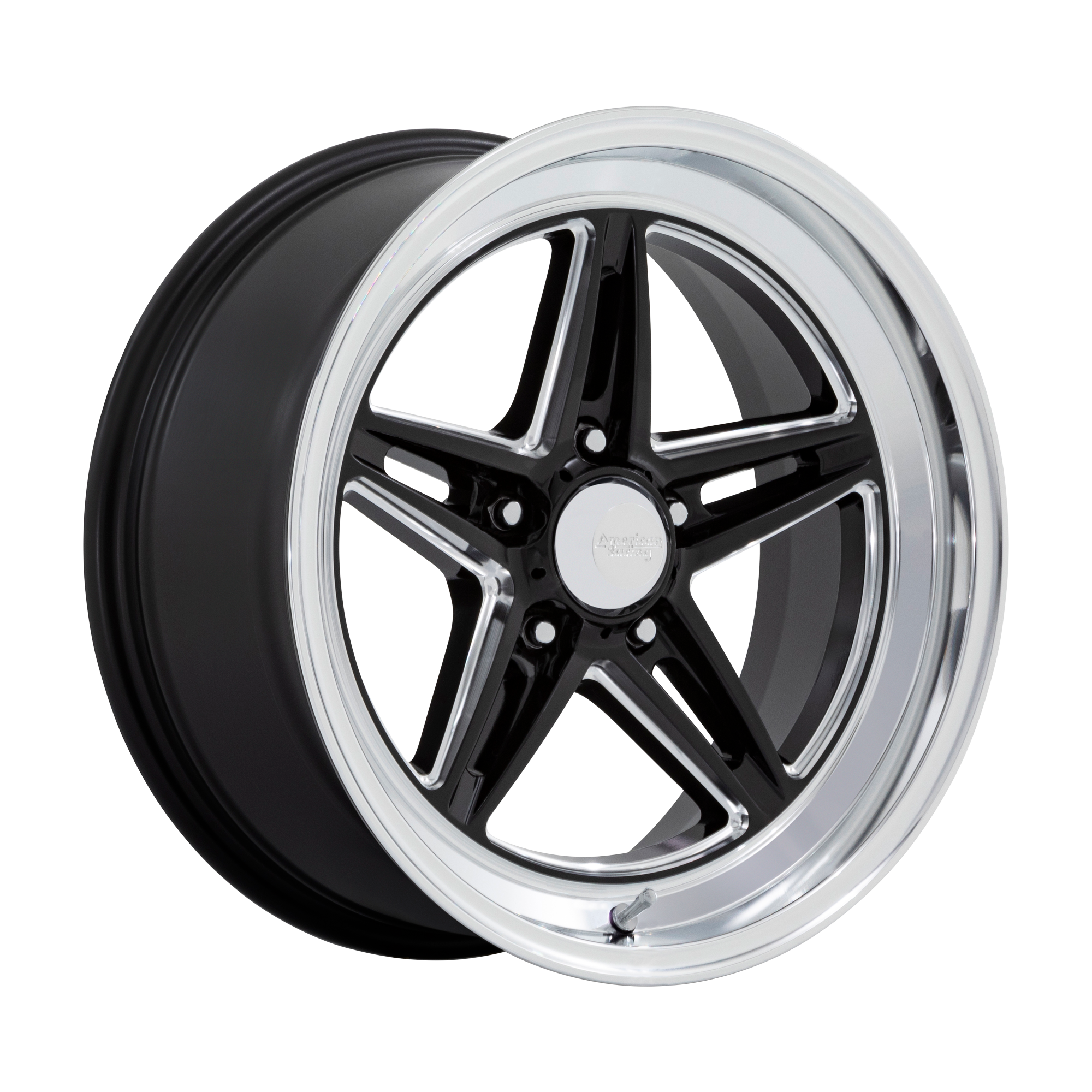 American Racing Vintage — GROOVE 18X10 5X5.0 78 G-BLK-MILL +12